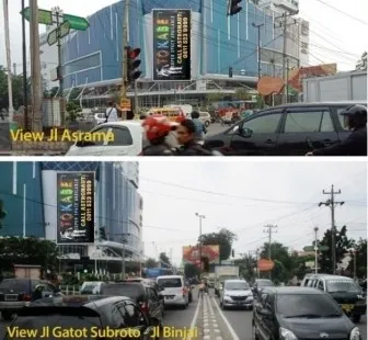 Layanan Videotron DOOH Tokabe.id - Jl. Gatot Subroto Simp. Jl. Ringroad (Manhattan Times Square), Medan - Billboard Jl. Gatot Subroto Medan