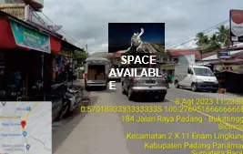 Sewa Reklame Billboard Tokabe.id - Di Bukittinggi–Padang Main Jalan (di depan Sicincin Market), Padang Pariaman Kabupaten, West Sumatra Provinsi - Sewa baliho Medan murah
