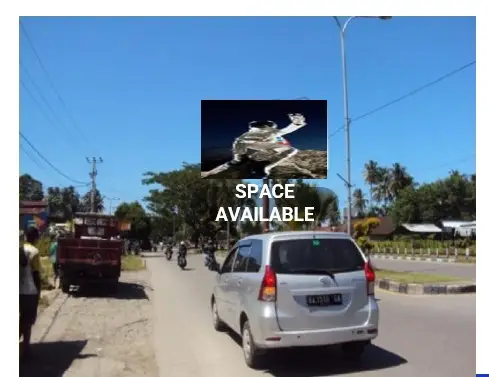 Sewa Reklame Billboard Tokabe.id - Di S. Parman Street (di depan Ulak Karang Market), Kota Padang, Provinsi Sumatera Barat - Sewa baliho Medan murah