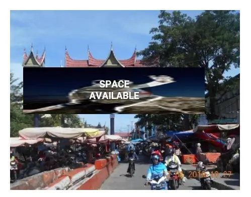Sewa Reklame Billboard Tokabe.id - Di Sandang Pangan Street, Pasar Raya Area, Kota Padang, Provinsi Sumatera Barat - Harga sewa billboard Medan