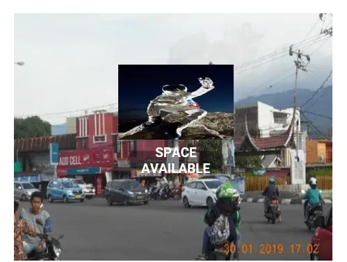 Sewa Reklame Billboard Tokabe.id - At the persimpangan of Aru Street and Ujung Tanah Street (dekat UPI Campus), Kota Padang, Provinsi Sumatera Barat - Billboard Lintas Sumatera