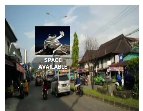Sewa Reklame Billboard Tokabe.id - At the persimpangan of Pasar Baru Street (dekat Andalas University Campus), Kota Padang, Provinsi Sumatera Barat - Pasang iklan billboard Medan