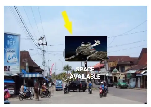 Sewa Reklame Billboard Tokabe.id - At the persimpangan of Pasar Baru Street (dekat Andalas University Campus), Kota Padang, Provinsi Sumatera Barat - Pasang iklan billboard Medan