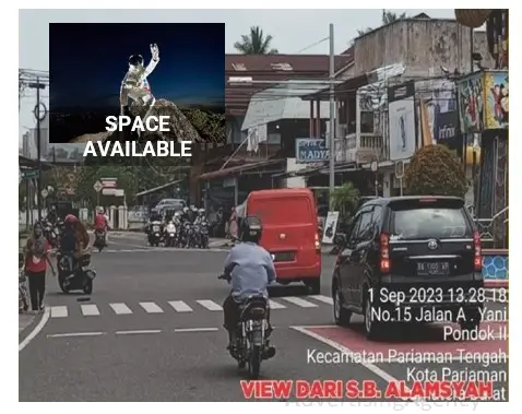 Sewa Reklame Billboard Tokabe.id - Di SB. Alamsyah Street (dekat Tabuik Monument), Pariaman City, West Sumatra Provinsi - Jasa sewa billboard Medan