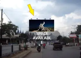 Sewa Reklame Billboard Tokabe.id - Di Raya Kota Baru Street (di depan the gas station), Solok Kabupaten, West Sumatra Provinsi - Harga sewa billboard Medan