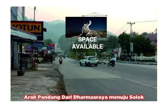 Sewa Reklame Billboard Tokabe.id - Di Lintas Sumatera Main Jalan (Muaro Kalaban Persimpangan), Sawahlunto City, West Sumatra Provinsi - Titik billboard strategis Medan