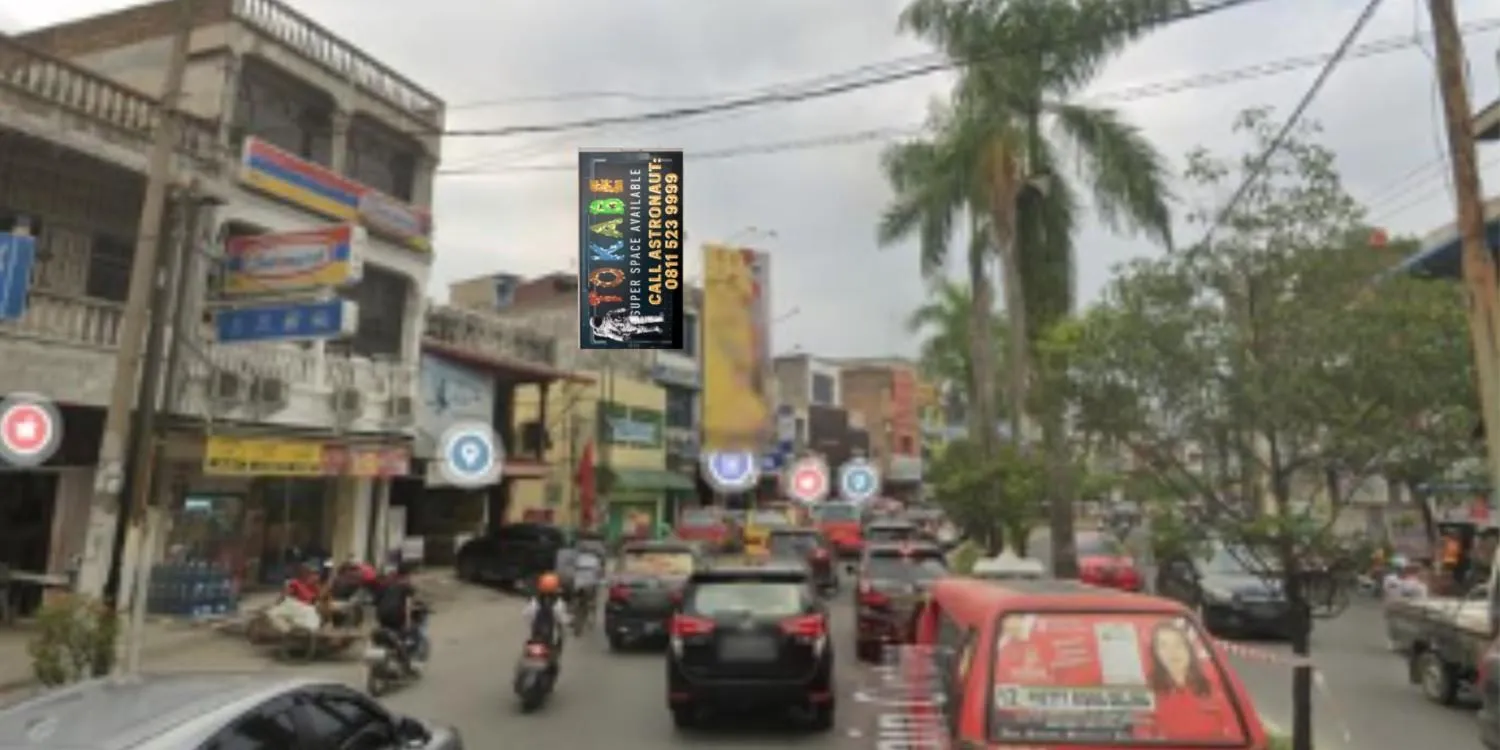 Sewa Reklame Billboard Tokabe.id - Jl. Jamin Ginting (Dpn. Apotek Juan Farma), Medan - Harga sewa billboard Medan