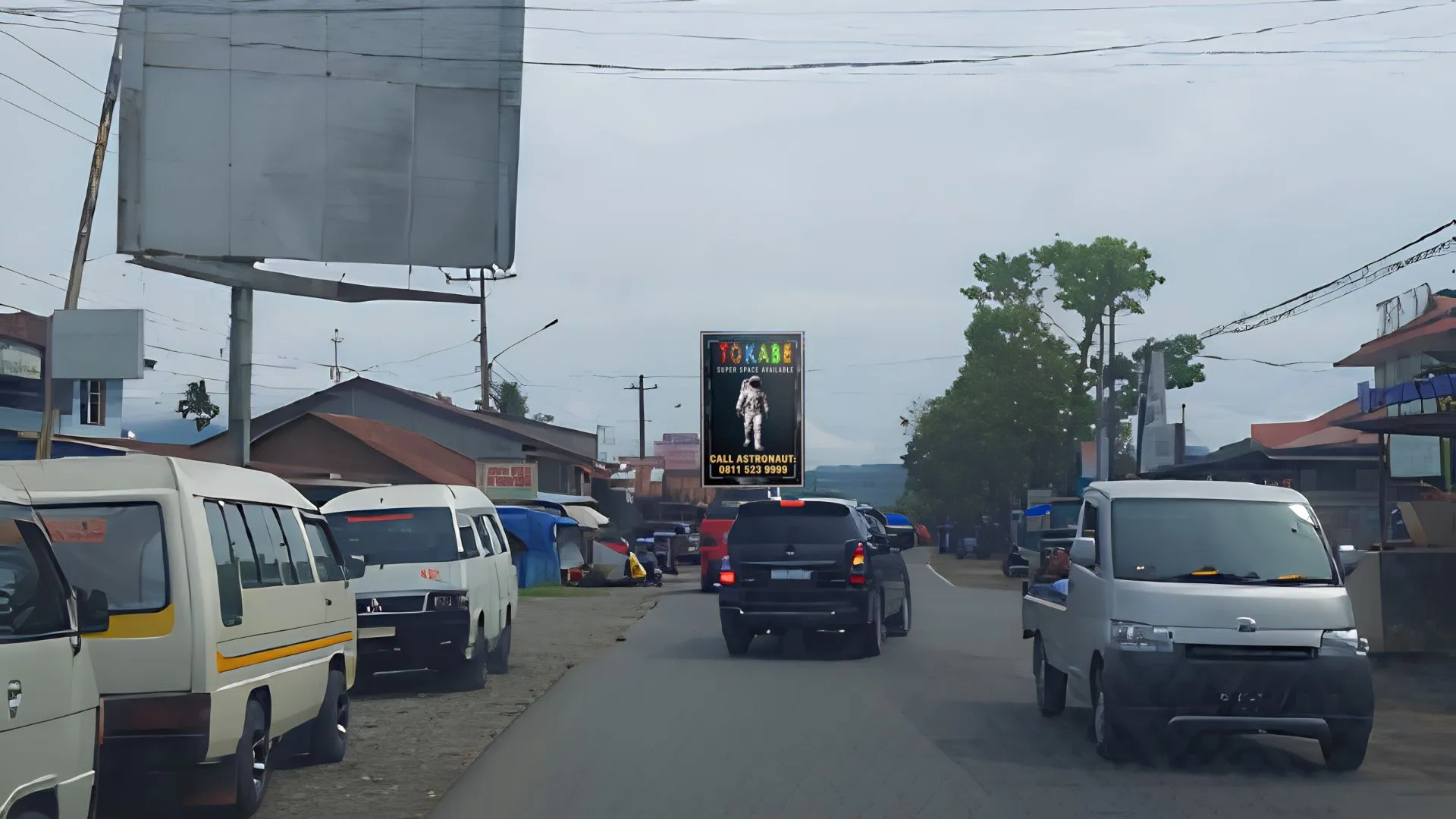 Sewa Reklame Billboard Tokabe.id - Jl. Raja Inal Siregar Batunadua, Kota Padang Sidempuan, Provinsi Sumatera Utara - Harga sewa billboard Medan
