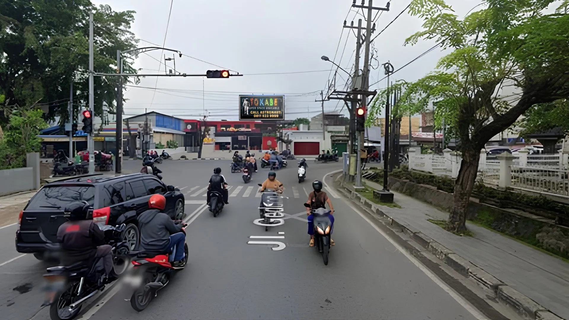 Sewa Reklame Billboard Tokabe.id - Jl. Gedung Arca Simp. Jl. HM Joni, Medan - Pasang iklan billboard Medan