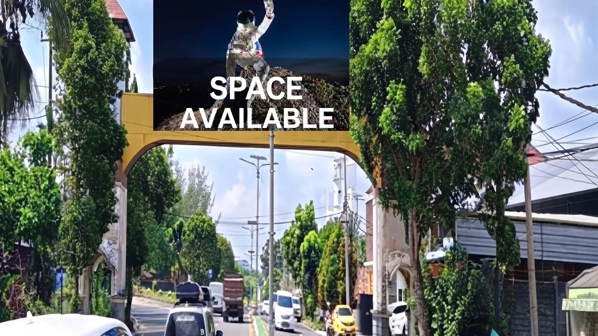 Sewa Reklame Billboard Tokabe.id - Jl. Soekarno-Hatta, Kelurahan Beluluk, Kecamatan Pangkalan Baru, Simpang Masuk Bandara (Pandangan dari Arah Pangkal Pinang Menuju Bangka Tengah) - Jasa sewa billboard Medan