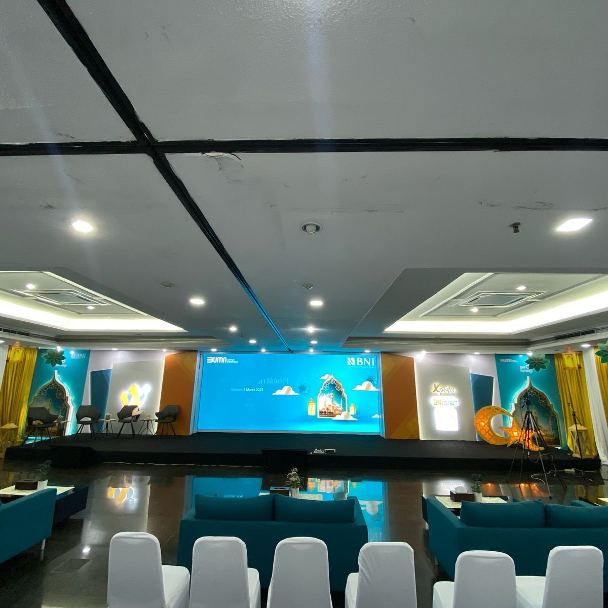 Interior Acara BNI Berbagi