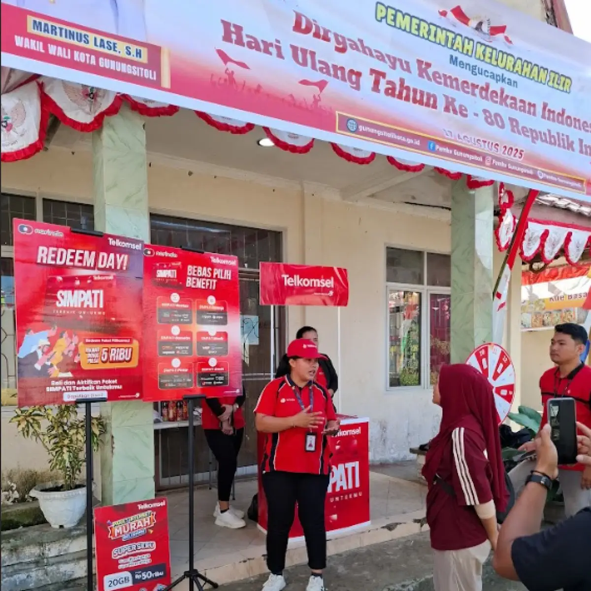 Event Organizer & Brand Activation Tokabe.id - HUT RI ke-80 di Gunungsitoli (NIAS) Gallery 5 - Sistem manajemen peserta event