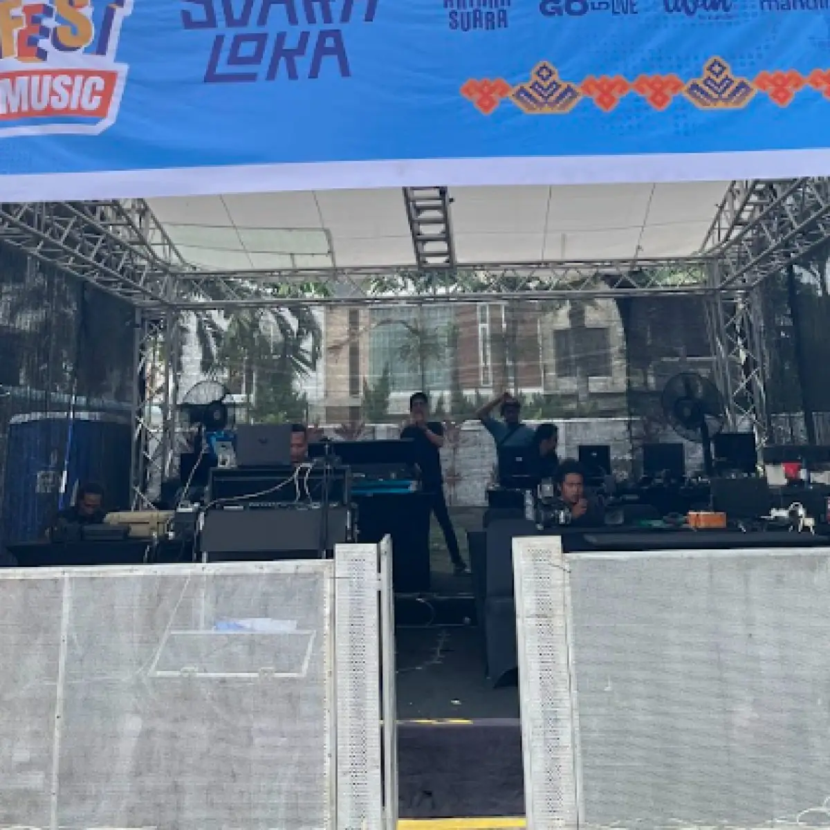 Event Organizer & Brand Activation Tokabe.id - LIvingfest Swaraloka X Tokabe Gallery 2 - Technical support event Medan