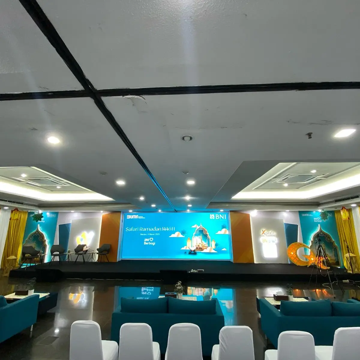Event Organizer & Brand Activation Tokabe.id - Interior Acara BNI Berbagi Gallery 7 - Registrasi online event lari Medan