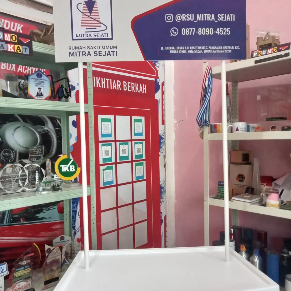 Event Organizer & Brand Activation Tokabe.id - Event Desk RS. Mitra Sejati Gallery 2 - Sistem manajemen peserta event