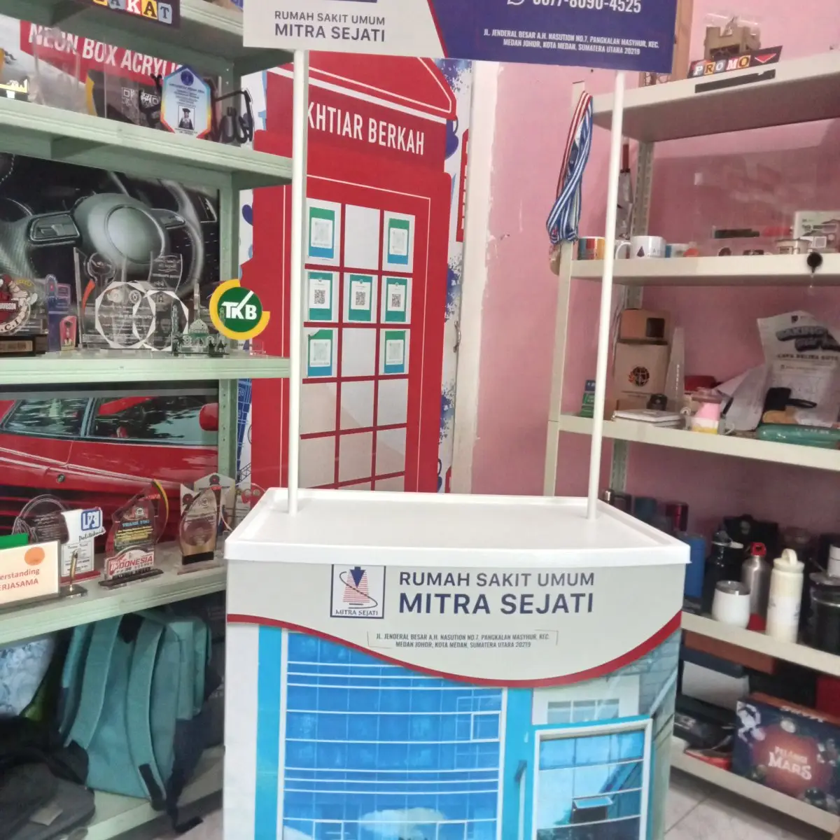 Event Organizer & Brand Activation Tokabe.id - Event Desk RS. Mitra Sejati Gallery 4 - Sistem manajemen peserta event