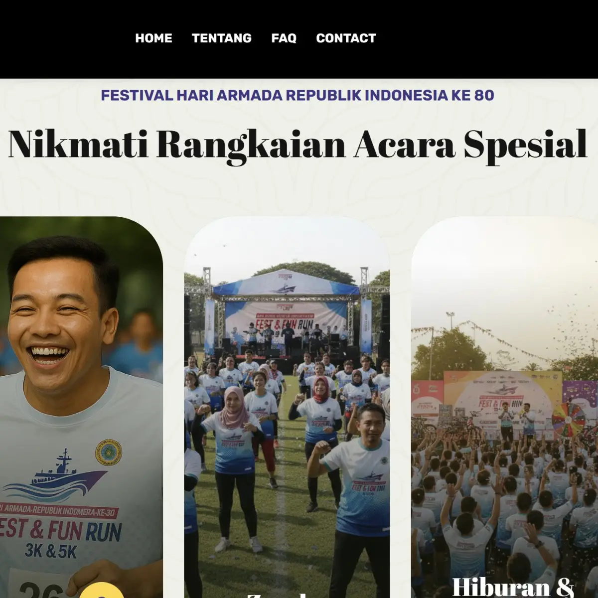 Event Organizer & Brand Activation Tokabe.id - Pendaftaran Fun Run Gallery 2 - Sistem manajemen peserta event