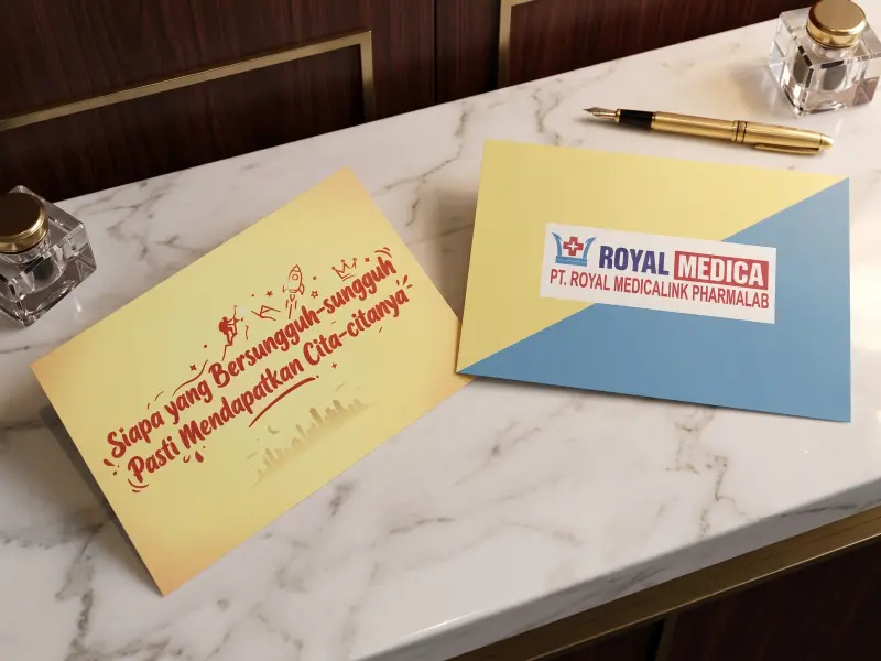 Cetak Kartu Ucapan Royal Medicalink