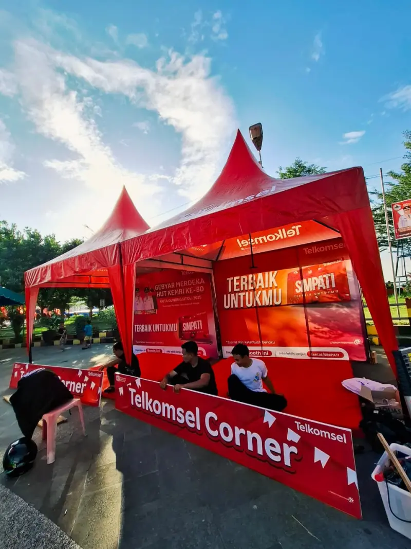 Event Organizer & Brand Activation Tokabe.id - HUT RI ke-80 di Gunungsitoli (NIAS) Gallery 10 - Sewa laptop Medan untuk event